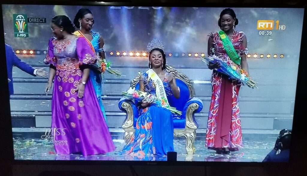 Finale Miss Côte d'Ivoire 2023: Comment Djhony Mylène est devient nouvelle ambassadrice de la beauté ivoirienne ?