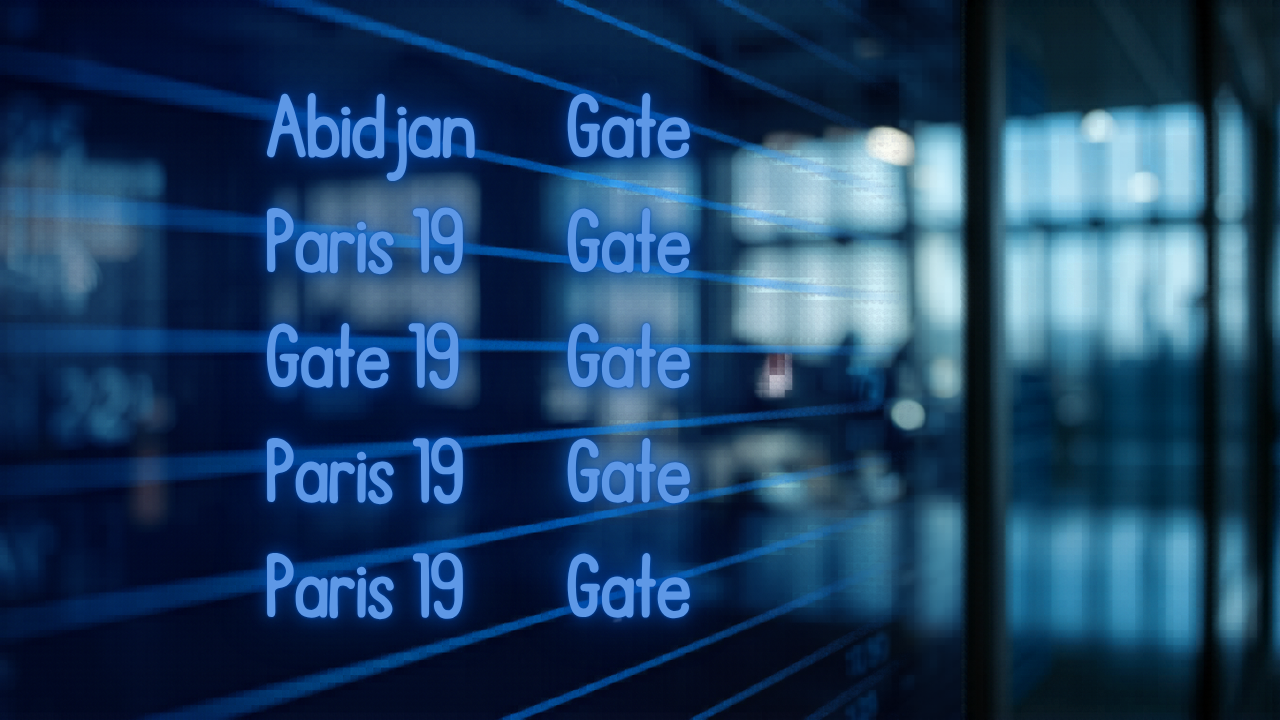 Vol Paris Abidjan aujourd’hui : horaires en temps réel